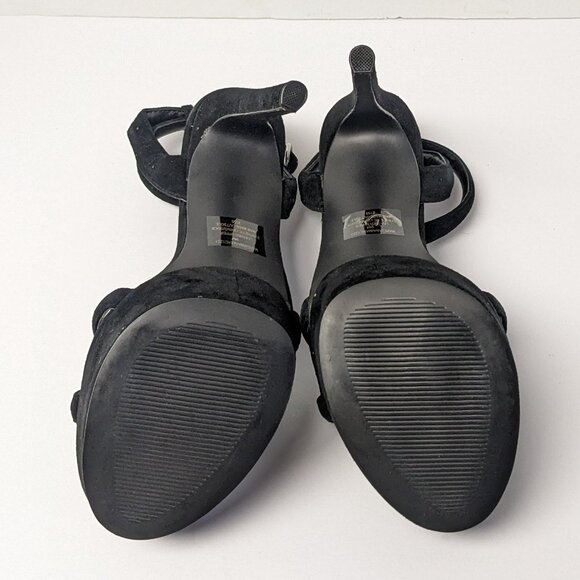 Steve Madden Marciana Platform Heeled Sandals, Black, Women's 9 M - Picture 5 of 6
